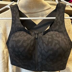 Lululemon   Print Women's Sports Bra zip front